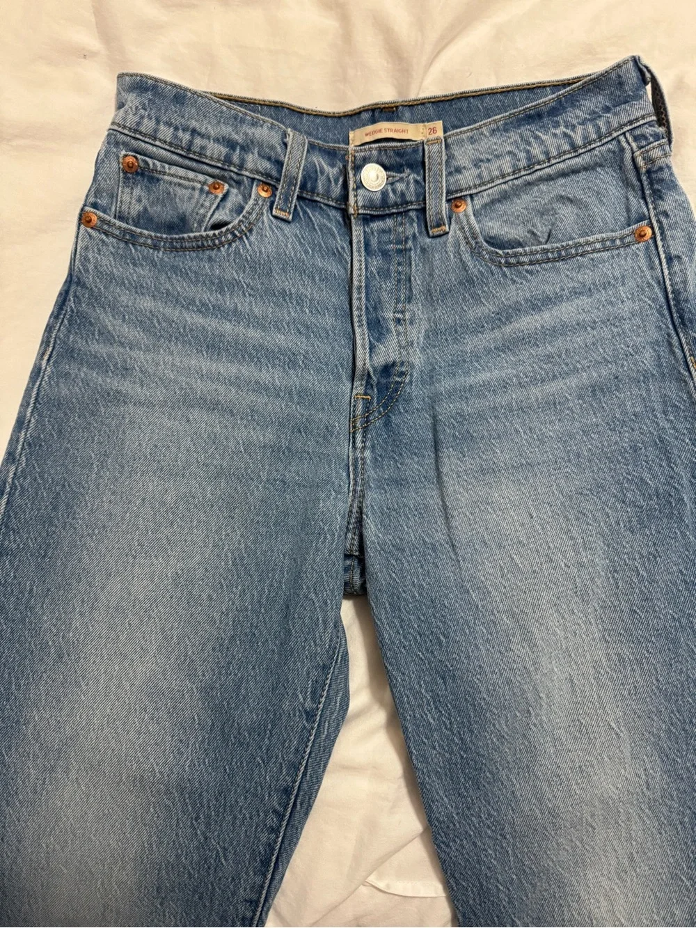 Levi’s Wedgie straight jeans